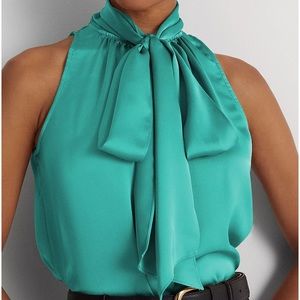 Ralph Lauren 100% silk top